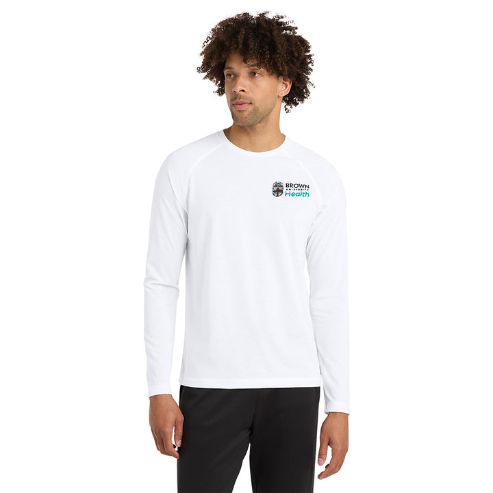 Sport-Tek® Men's Long Sleeve Tri-Blend Wicking Raglan Tee