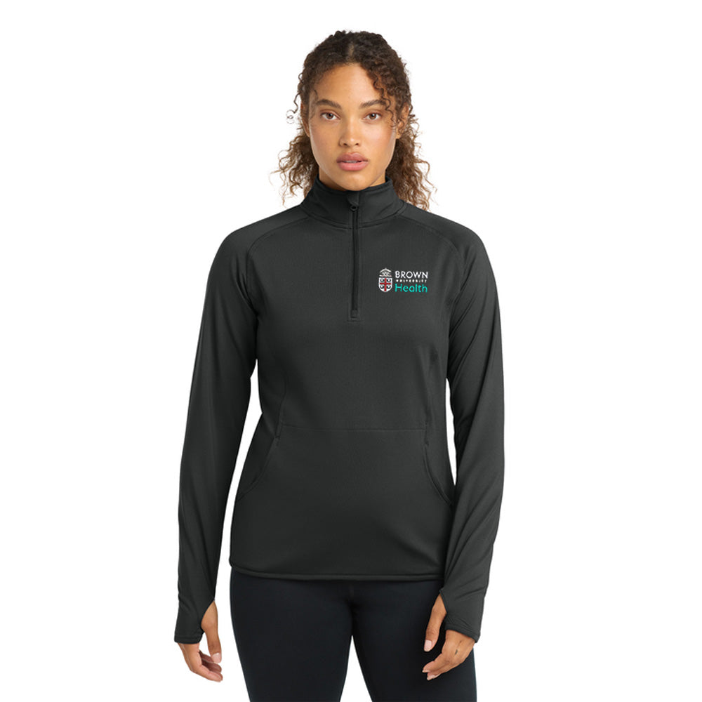 Sport-Tek® Women's LST850 Sport-Wick® Stretch 1/4-Zip Pullover