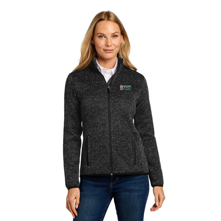 Port Authority® L232 Women's Lightweight Sweater Fleece Jacket