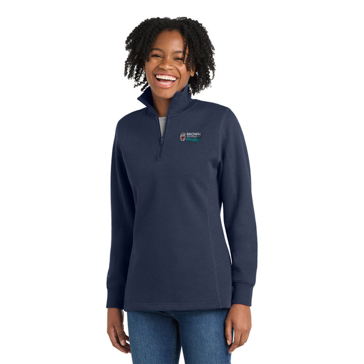 Sport-Tek LST253 Women's Quarter Zip Sweatshirt