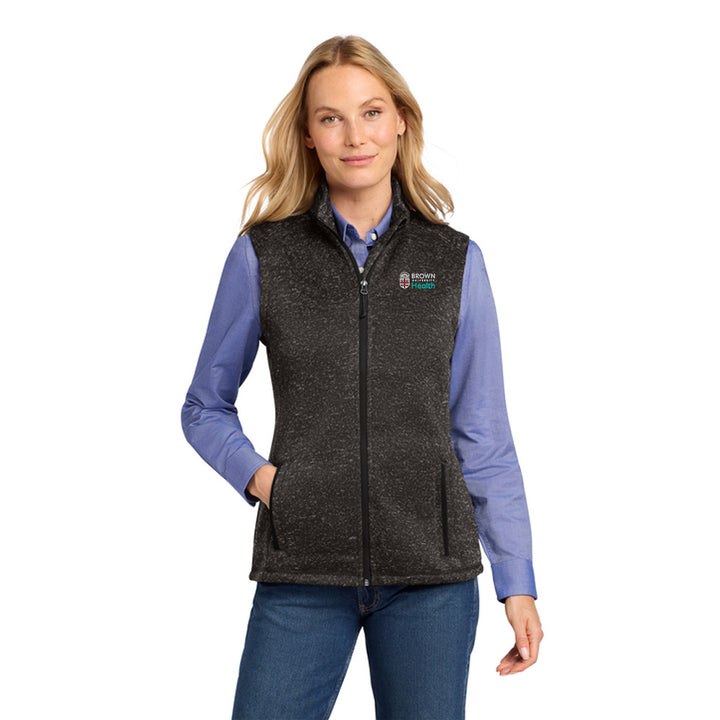Port Authority® L236 Women's Lightweight Sweater Fleece Vest