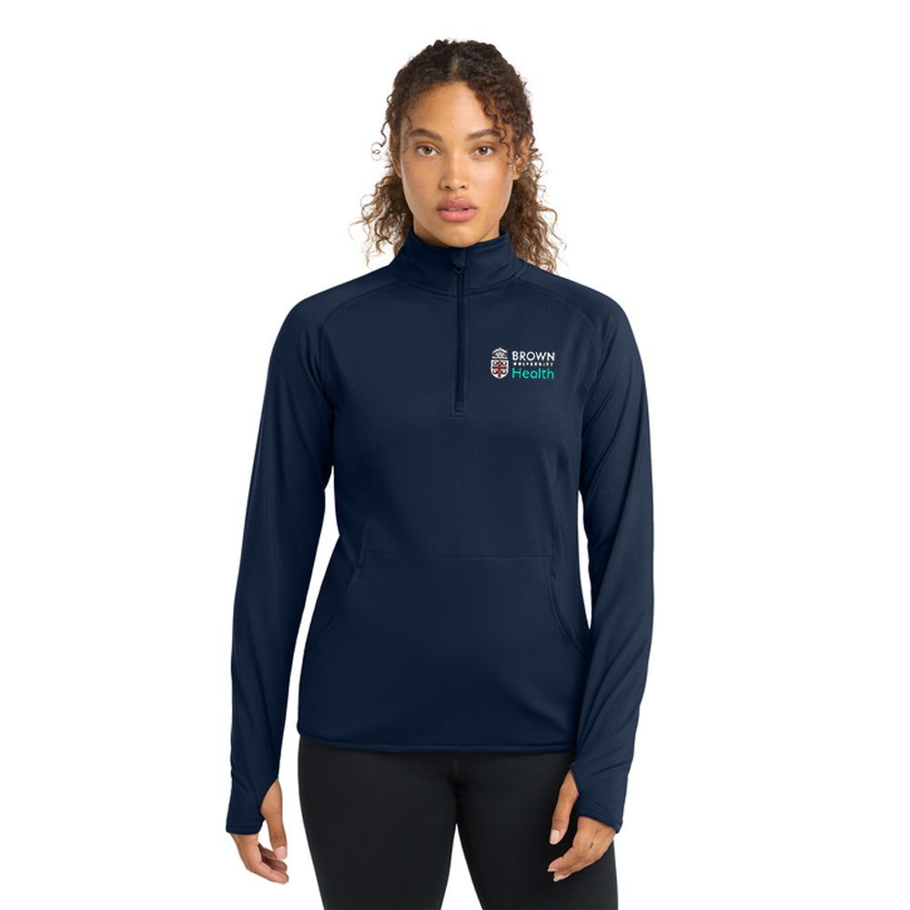 Sport-Tek® Women's LST850 Sport-Wick® Stretch 1/4-Zip Pullover