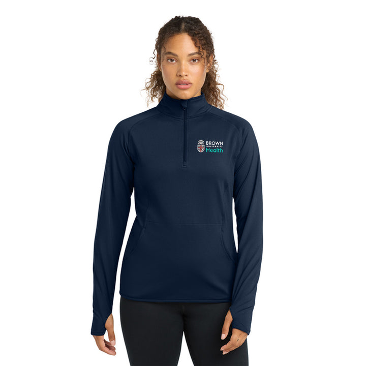 Sport-Tek® Women's LST850 Sport-Wick® Stretch 1/4-Zip Pullover